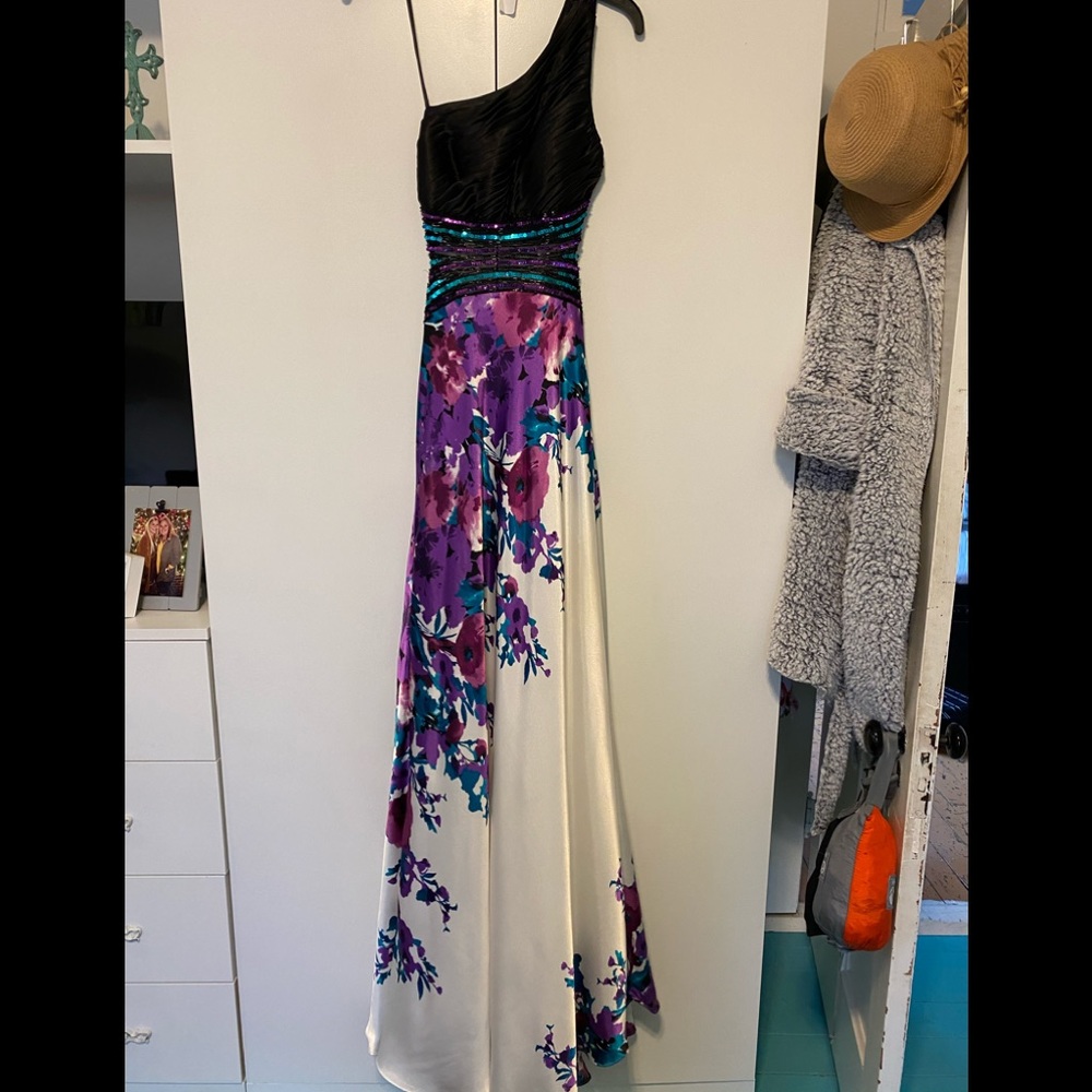 Beautiful Floral Prom Dress